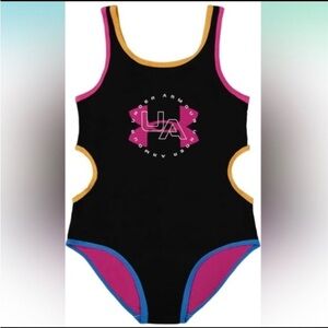 Under Armour Girls One Piece Swimsuit NWT size 12